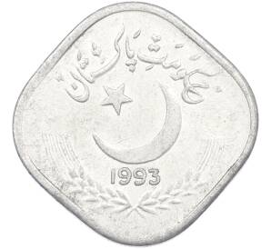 5 пайс 1993 года Пакистан — Фото №1