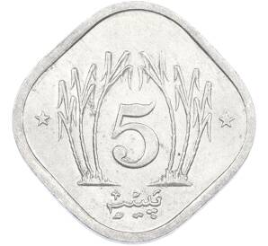 5 пайс 1989 года Пакистан — Фото №2