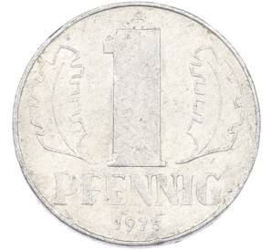 1 пфенниг 1975 года Восточная Германия (ГДР) — Фото №1