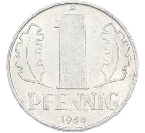 1 пфенниг 1968 года Восточная Германия (ГДР) — Фото №1