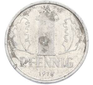 1 пфенниг 1978 года Восточная Германия (ГДР) — Фото №1