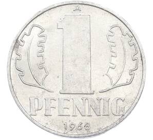 1 пфенниг 1968 года Восточная Германия (ГДР) — Фото №1