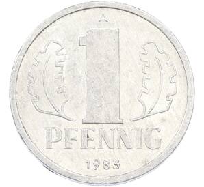 1 пфенниг 1983 года Восточная Германия (ГДР) — Фото №1