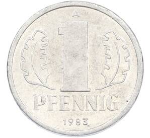 1 пфенниг 1983 года Восточная Германия (ГДР) — Фото №1