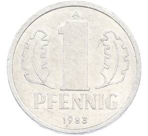 1 пфенниг 1983 года Восточная Германия (ГДР) — Фото №1