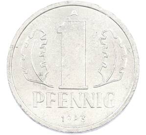 1 пфенниг 1983 года Восточная Германия (ГДР) — Фото №1