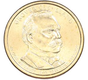 1 доллар 2012 года (D) США «24-й президент США Гровер Кливленд» — Фото №1