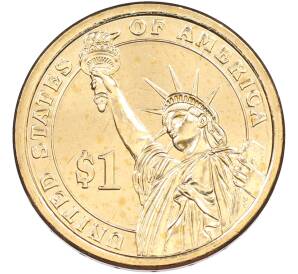 1 доллар 2012 года (D) США «24-й президент США Гровер Кливленд» — Фото №2