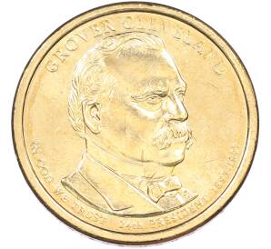 1 доллар 2012 года (D) США «24-й президент США Гровер Кливленд» — Фото №1