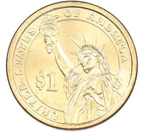 1 доллар 2012 года (D) США «24-й президент США Гровер Кливленд» — Фото №2