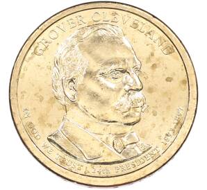 1 доллар 2012 года (P) США «24-й президент США Гровер Кливленд» — Фото №1