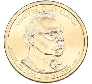 1 доллар 2012 года (P) США «24-й президент США Гровер Кливленд» — Фото №1