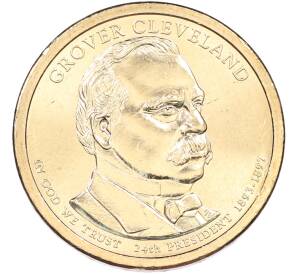 1 доллар 2012 года (P) США «24-й президент США Гровер Кливленд» — Фото №1