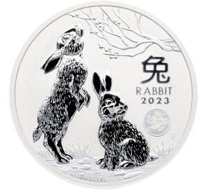 1 доллар 2023 года Австралия «Лунный календарь III — Год Кролика» — Фото №1