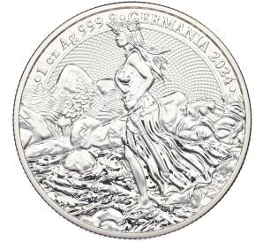 1 унция (5 марок) 2024 года Германия «Аллегория Германии» — Фото №1