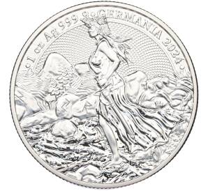 1 унция (5 марок) 2024 года Германия «Аллегория Германии» — Фото №1