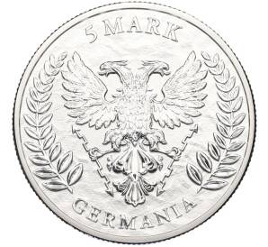 1 унция (5 марок) 2024 года Германия «Аллегория Германии» — Фото №2