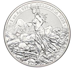 1 унция (5 марок) 2024 года Германия «Аллегория Германии» — Фото №1