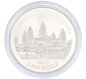 3000 риелей 2025 года Камбоджа «Потерянные тигры Камбоджи» — Фото №2