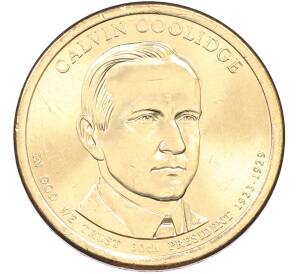1 доллар 2014 года (P) США «30-й президент США Калвин Кулидж» — Фото №1
