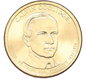 1 доллар 2014 года (P) США «30-й президент США Калвин Кулидж» — Фото №1