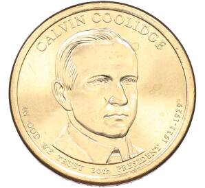 1 доллар 2014 года (P) США «30-й президент США Калвин Кулидж» — Фото №1