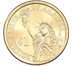 1 доллар 2014 года (P) США «30-й президент США Калвин Кулидж» — Фото №2