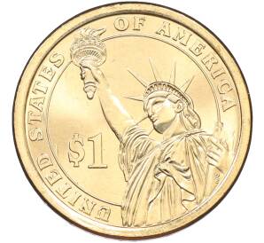 1 доллар 2014 года (P) США «30-й президент США Калвин Кулидж» — Фото №2