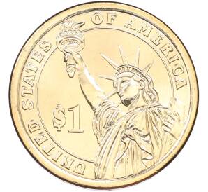 1 доллар 2020 года (D) США «41-й президент США Джордж Герберт Уокер Буш» — Фото №2