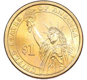 1 доллар 2013 года (D) США «25-й президент США Уильям Мак-Кинли» — Фото №2