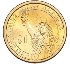 1 доллар 2013 года (D) США «25-й президент США Уильям Мак-Кинли» — Фото №2