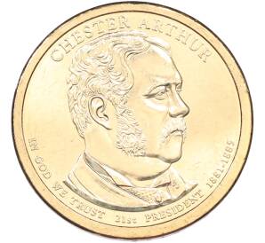 1 доллар 2012 года (P) США «21-й президент США Честер Артур» — Фото №1