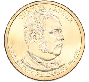 1 доллар 2012 года (P) США «21-й президент США Честер Артур» — Фото №1