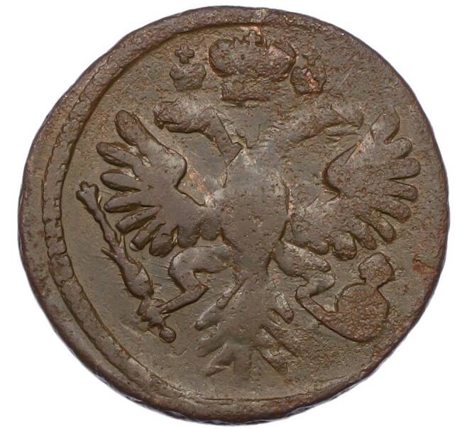 Монета Денга 1731 года (Одна черта над годом) (Артикул: K7-0649) — Фото №2