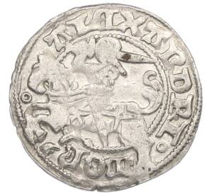 1/2 гроша 1495-1506 года Литва (Князь Александр I Ягеллончик) — Фото №1