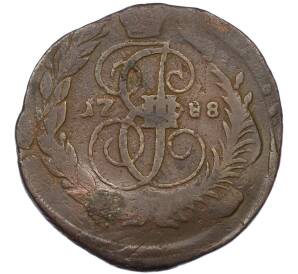 2 копейки 1788 года СПМ — Фото №1