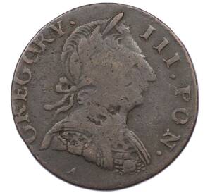 1/2 пенни 1771 года Великобритания — Фото №2