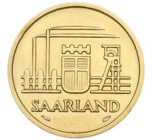 20 франков 1954 года Саар — Фото №2