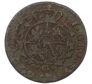 1 грош 1768 года Польша — Фото №2