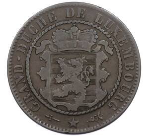 10 сантимов 1870 года Люксембург — Фото №2