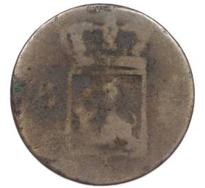 1 дуит 1816 года Голландская Ост-Индия — Фото №2