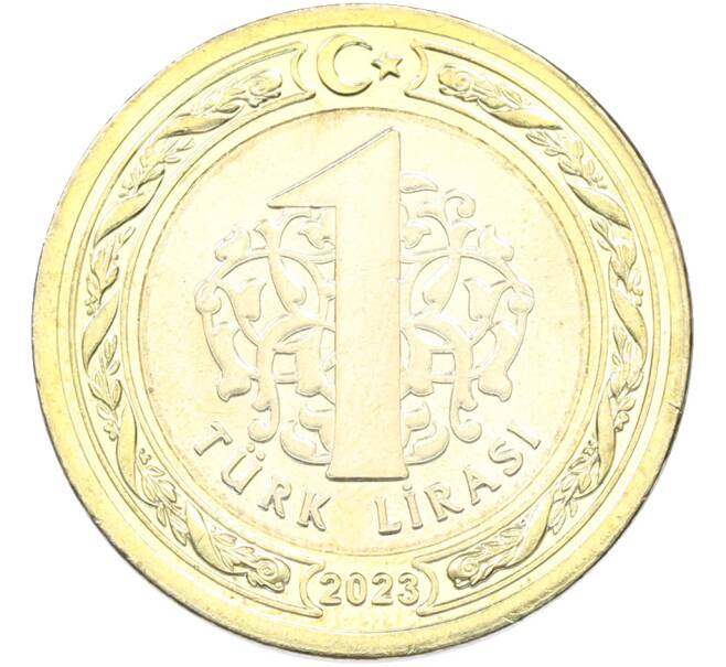 Монета 1 лира 2023 года Турция «Инаугурация» (Артикул: K10-16055) — Фото №2