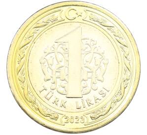 1 лира 2023 года Турция «Инаугурация» — Фото №2
