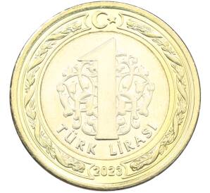1 лира 2023 года Турция «Инаугурация» — Фото №2