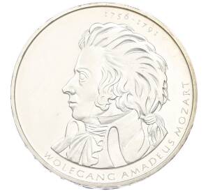 10 евро 2006 года Германия «250 лет со дня рождения Вольфганга Амадея Моцарта» — Фото №1