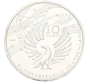 10 евро 2006 года Германия «250 лет со дня рождения Вольфганга Амадея Моцарта» — Фото №2