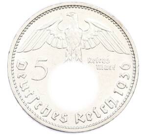 5 рейхсмарок 1936 года E Германия — Фото №1