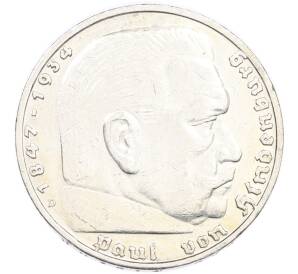 5 рейхсмарок 1936 года D Германия — Фото №2