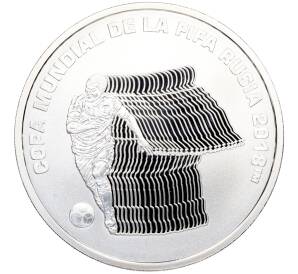 5 песо 2018 года Аргентина «Чемпионат мира по футболу 2018 в России» — Фото №1