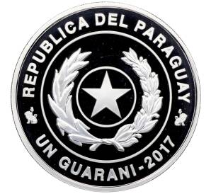1 гуарани 2017 года Парагвай «Чемпионат мира по футболу 2018 в России» — Фото №2